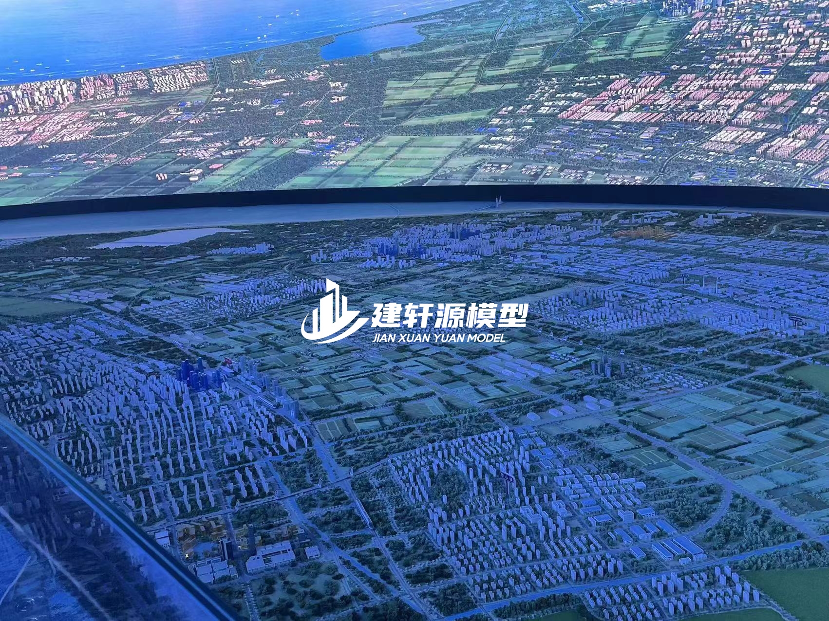 元氏城市规划模型制作