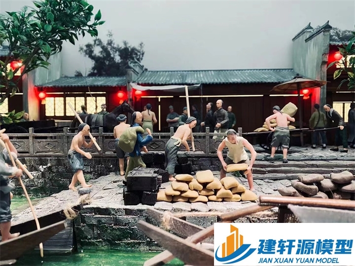元氏博物馆江南水乡模型